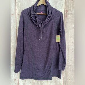 Pink Lotus Cowl Neck Tunic